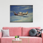 Toile Globe, Swift 1946_Classic Aviation (Insitu(Salon))