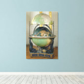 Toile globe terrestre et céleste (Insitu (Plancher de Bois))