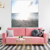 Toile Gloire du soleil à la plage (Insitu(Salon))