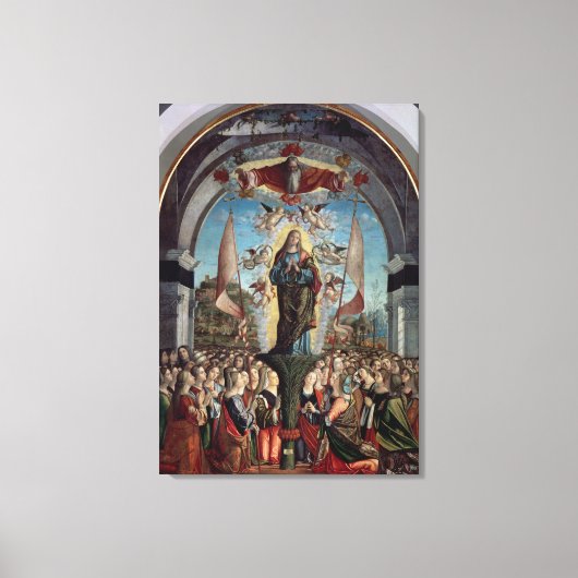 Toile Glorification de St. Ursula et de ses compagnons (Recto)