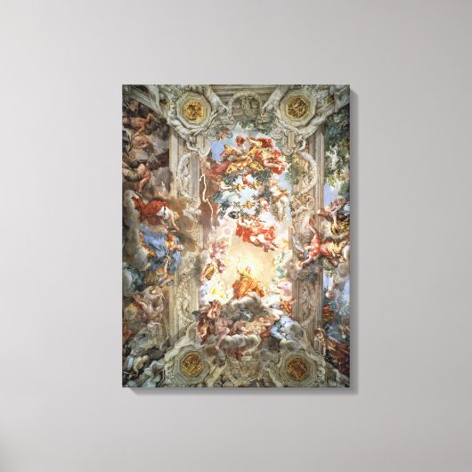 Toile Glorification du règne du Pape Urbain VIII (156 (Recto)