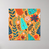 Toile Glowing Christmas Pattern Design (Recto)