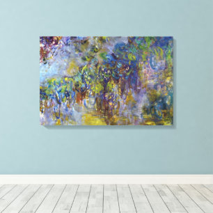 Toile Glycine (moitié droite) par Claude Monet