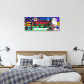 Toile GMT 24 H Projet Beethoven Cadres psychédéliques C (Insitu(Chambre))