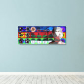 Toile GMT 24 H Projet Beethoven Cadres psychédéliques C (Insitu (Plancher de Bois))