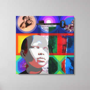 Toile GMT 24 H Projet Beethoven Cadres psychédéliques S