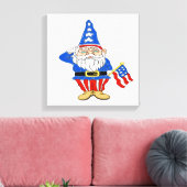 Toile Gnome patriotique (Insitu(Salon))