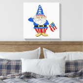 Toile Gnome patriotique (Insitu(Chambre))