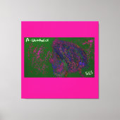 Toile Gnome Quilted Pattern  (Recto)