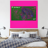 Toile Gnome Quilted Pattern  (Insitu(Chambre))