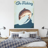 Toile Go Fishing (Insitu(Chambre))