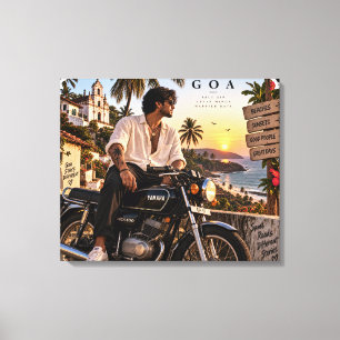 Toile Goa • Air salé, esprits clairs, jours plus heureux