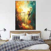Toile Goalkeeper de football Abstrait (Insitu(Chambre))