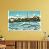 Toile Goat Island Vue sur les rapides américains (Insitu(Salon))