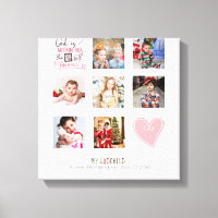 GODMOTHER PHOTO COLLAGE Cadeau avec verset peut mo