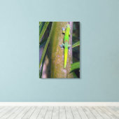 Toile Gold Dust Gecko "gecko de poussière d'or, gecko, t (Insitu (Plancher de Bois))