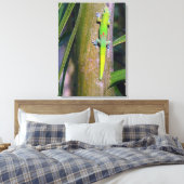 Toile Gold Dust Gecko "gecko de poussière d'or, gecko, t (Insitu(Chambre))