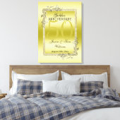 Toile Gold Gem & Parties scintillant 50e Anniversaire du (Insitu(Chambre))