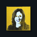 Toile Gold Kamala Harris Pop Art<br><div class="desc">Political Pop Art Gear et Political Gifts from PolitiClothes.com & PolitiCardz.com Trouvez les cadeaux politiques et électoraux les plus uniques, y compris : T-shirts politiques, Stickers politiques, Boutons politiques, Affiches politiques, Épingles politiques, Cartes politiques, Mugs politiques, Affiches politiques, Signes politiques et plus encore! Art politique et équipement : http://www.PolitiClothes.com Cartes...</div>