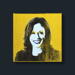 Toile Gold Kamala Harris Pop Art<br><div class="desc">Political Pop Art Gear et Political Gifts from PolitiClothes.com & PolitiCardz.com Trouvez les cadeaux politiques et électoraux les plus uniques, y compris : T-shirts politiques, Stickers politiques, Boutons politiques, Affiches politiques, Épingles politiques, Cartes politiques, Mugs politiques, Affiches politiques, Signes politiques et plus encore! Art politique et équipement : http://www.PolitiClothes.com Cartes...</div>