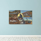 Toile Gold Mining en Californie - Quarz, Dredge (Insitu (Plancher de Bois))