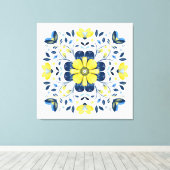 Toile Golden Bloom Harmony (Insitu (Plancher de Bois))