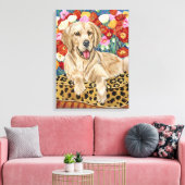 Toile Golden Boy Retriever (Insitu(Salon))
