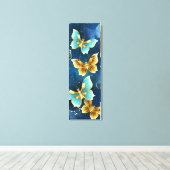 Toile Golden butterflies (Insitu (Plancher de Bois))