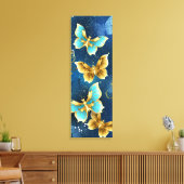 Toile Golden butterflies (Insitu(Salon))