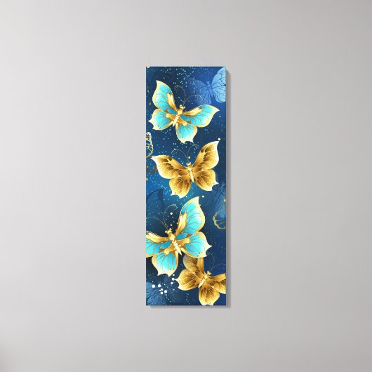 Toile Golden butterflies (Recto)