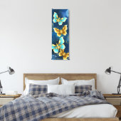 Toile Golden butterflies (Insitu(Chambre))