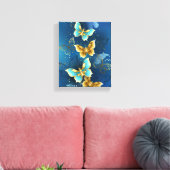 Toile Golden butterflies (Insitu(Salon))