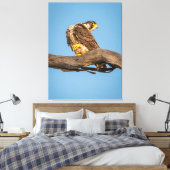 Toile Golden Falcon at Rest (Insitu(Chambre))