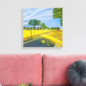 Toile Golden Fields and Path (Insitu(Salon))