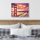 Toile Golden Gate Bridge à San Francisco, Californie. (Insitu(Chambre))