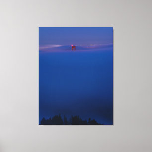 Toile Golden Gate Bridge dans le brouillard