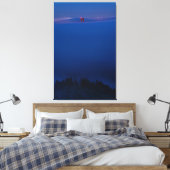 Toile Golden Gate Bridge dans le brouillard la nuit (Insitu(Chambre))