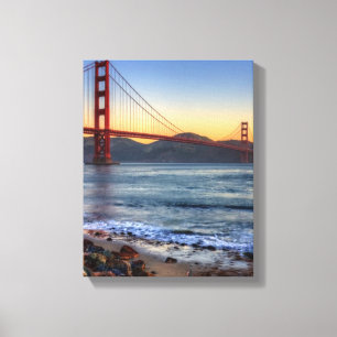 Toile Golden gate bridge de traînée de San Francisco B