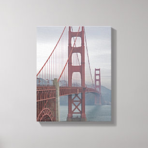 Toile Golden gate bridge en brume