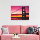 Toile Golden Gate Bridge, San Francisco, Californie, 5 (Insitu(Salon))