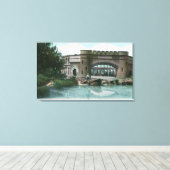 Toile Golden Gate Park Strawberry Hill Vue panoramique (Insitu (Plancher de Bois))