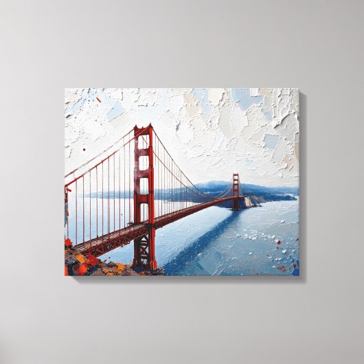 Toile Golden Gate Pont Canvas Wall Art (Recto)