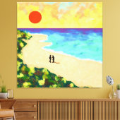 Toile Golden Glow (Insitu(Salon))