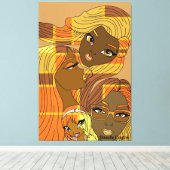 Toile Golden Hues (Insitu (Plancher de Bois))