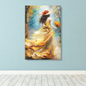 Toile Golden Pathway Muse (Insitu (Plancher de Bois))