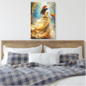 Toile Golden Pathway Muse (Insitu(Chambre))