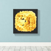 Toile Golden Pharaonic Queen&Eye of HorusAncientEgyptian (Insitu (Plancher de Bois))