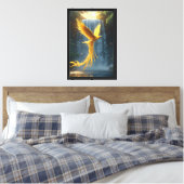 Toile Golden Phoenix par Cascade (Insitu(Chambre))