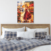 Toile Golden Rain by the Eiffel Tower (Insitu(Chambre))