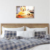 Toile Golden Retriever (Insitu(Chambre))